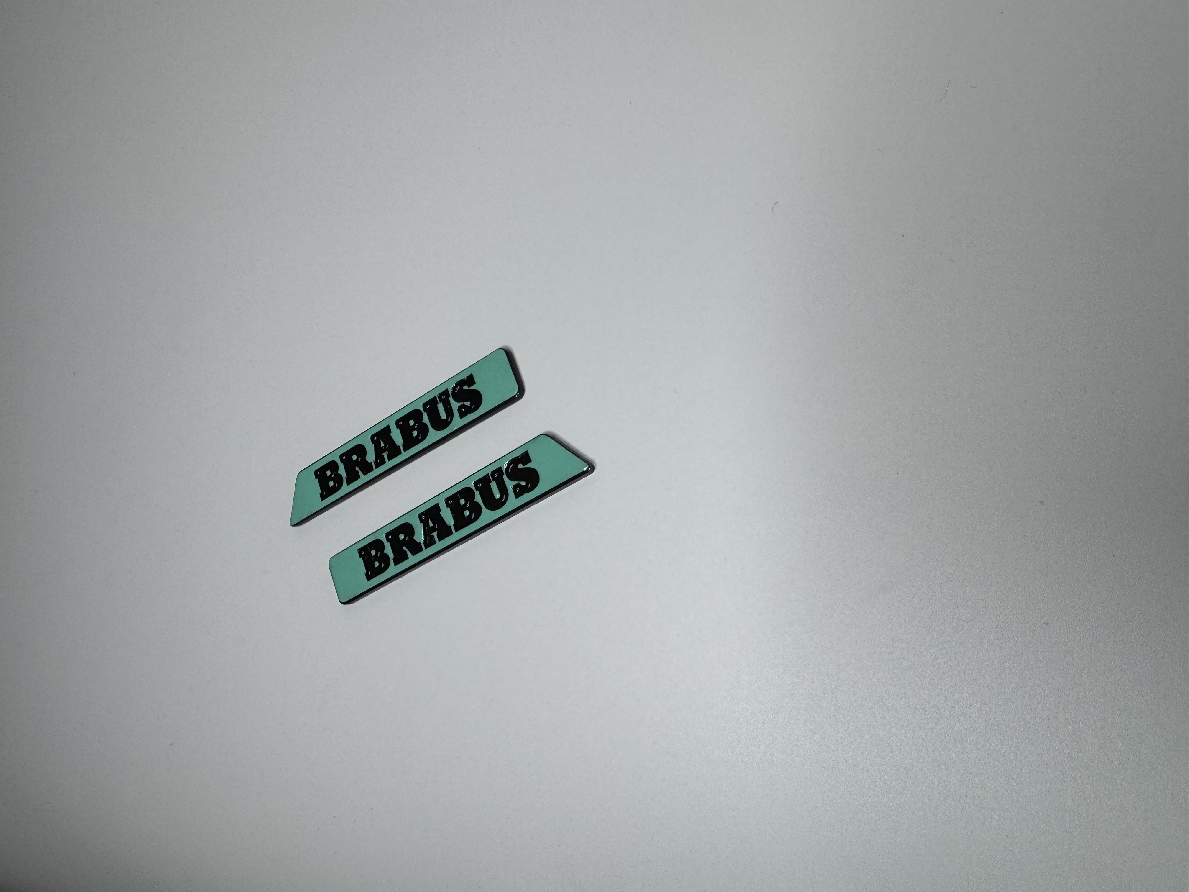 Zestaw emblematów Mercedes-Benz W463A W464 2018-2024 G-klasa styl Brabus Tiffany