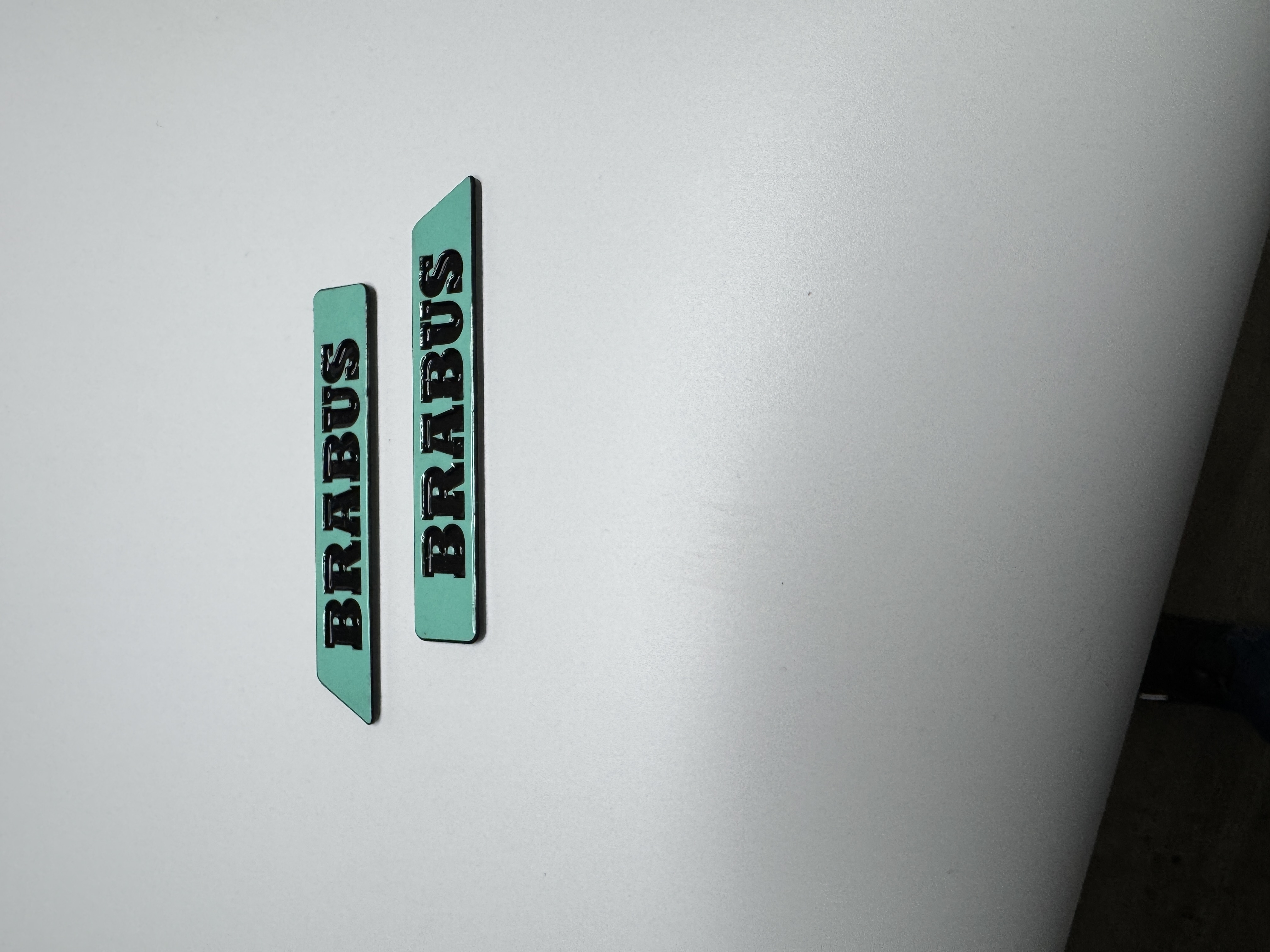 Zestaw emblematów Mercedes-Benz W463A W464 2018-2024 G-klasa styl Brabus Tiffany