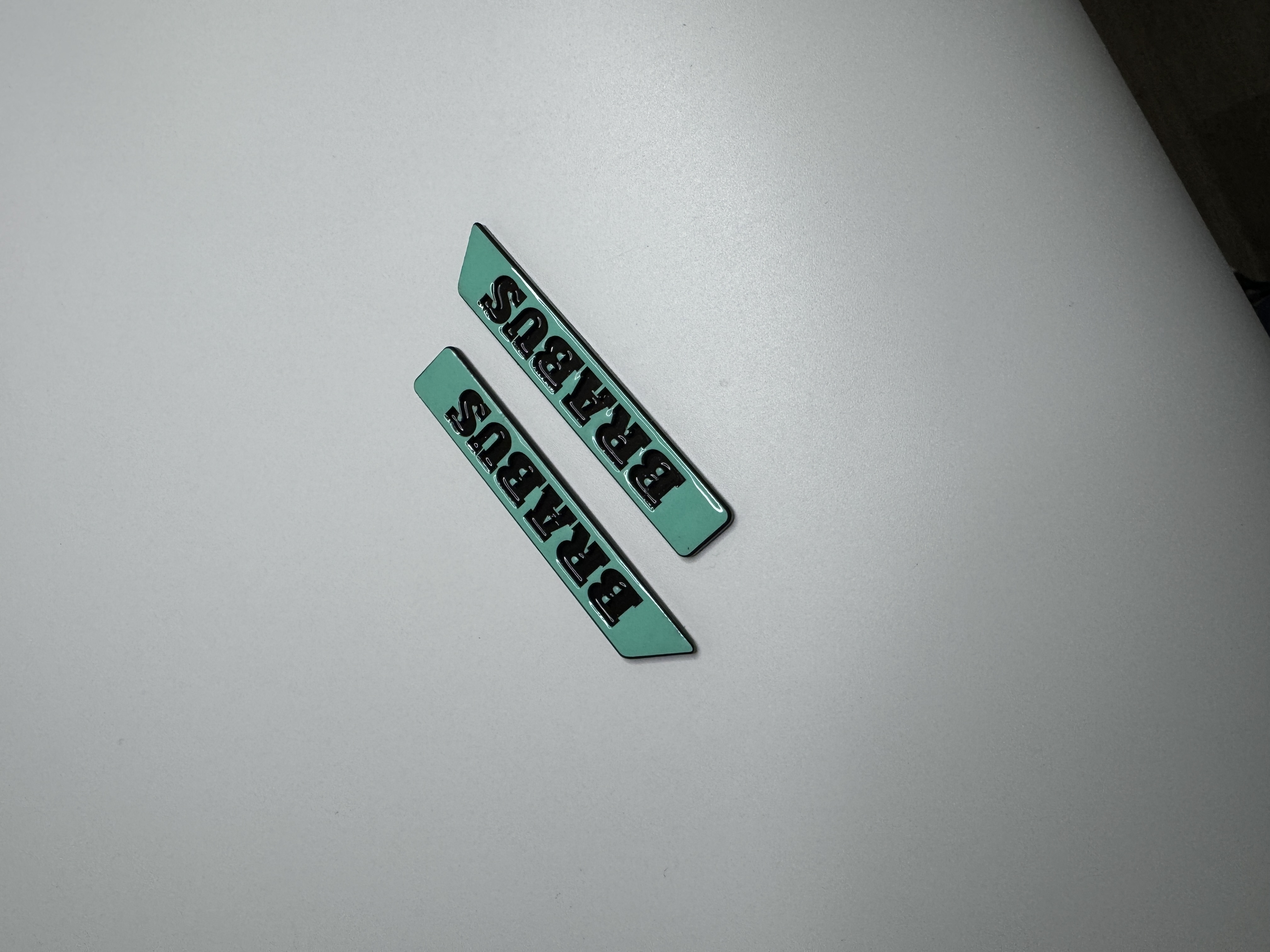 Zestaw emblematów Mercedes-Benz W463A W464 2018-2024 G-klasa styl Brabus Tiffany