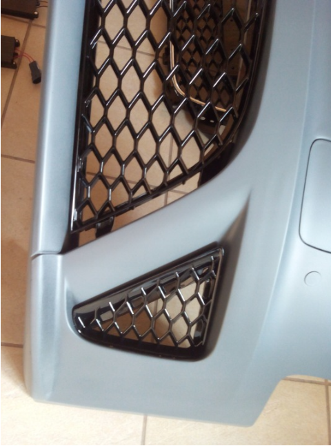 Zderzak Grill Audi A4 2012-2015 styl RS4 Chrom