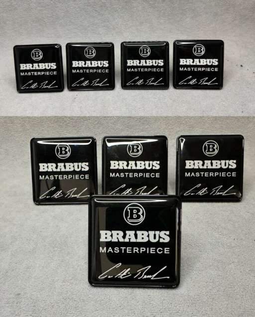 Emblematy foteli Mercedes-Benz G-klasa 1979-2024 Brabus Masterpiece