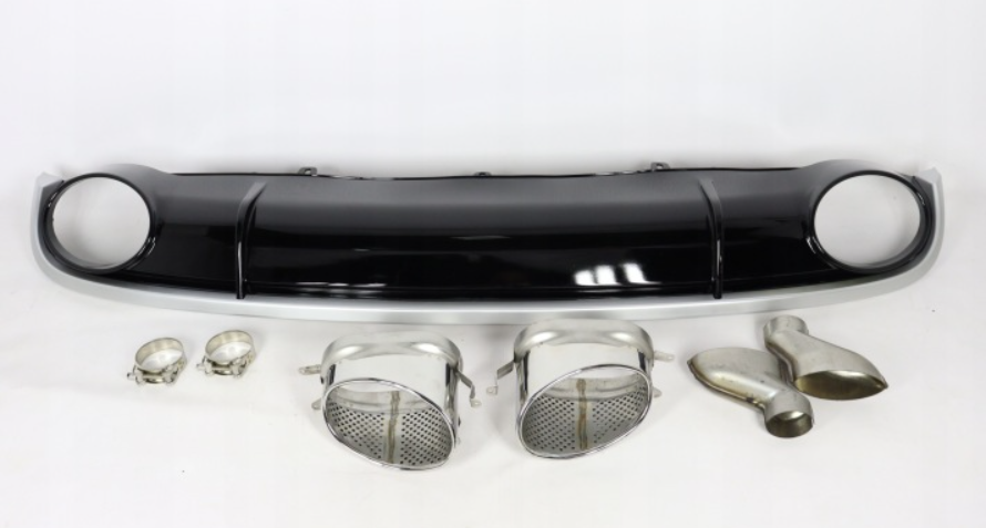 Dyfuzor tylnego zderzaka Audi A7 2010-2014 styl RS7