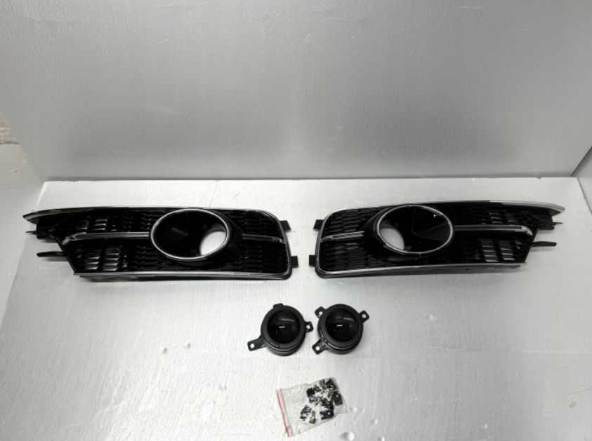 Kratki Zderzaka Audi A6 C7 LIFT 2014-2018 S-LINE Chrome