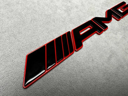 Napis w stylu Brabus AMG red&black Mercedes-Benz G-klasa