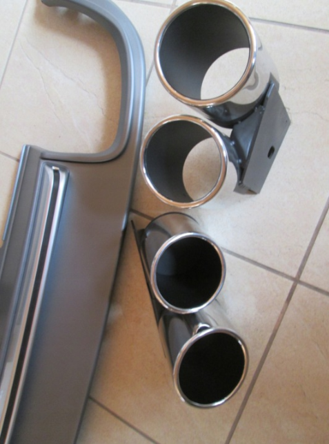 Dyfuzor tylnego zderzaka Audi A4 12-15 wzor S4