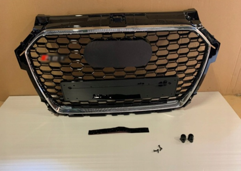 Atrapa grill Audi A1 2015-2018 po liftingu RS1 Chrom Quattro