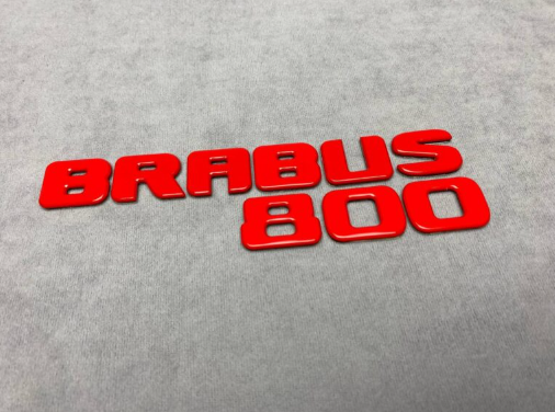 Napis Brabus 800 red Mercedes-Benz W463A W464 2018-2024 G-klasa