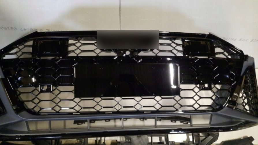 Przedni zderzak Audi A7 4K 2018-  styl RS7 Black Quattro