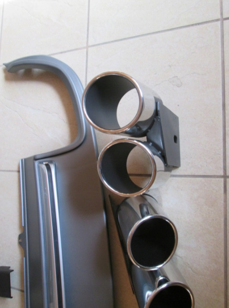 Dyfuzor tylnego zderzaka Audi A4 12-15 wzor S4