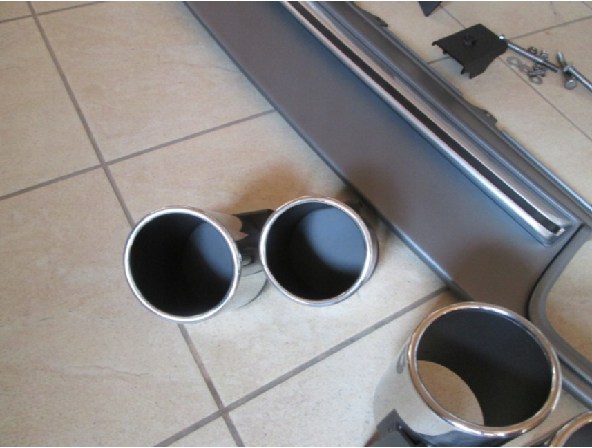 Dyfuzor tylnego zderzaka Audi A4 12-15 wzor S4