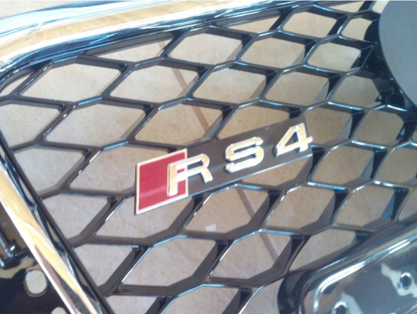 Grill atrapa Audi A4 RS4 2008-2012 Chrom