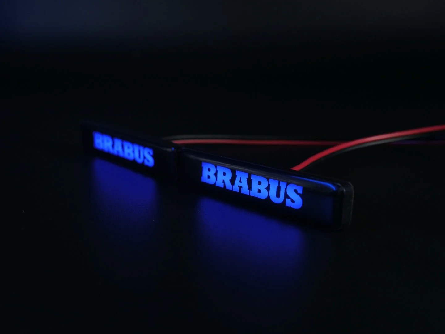 Led emblematy wlotów do Widestar Mercedes-Benz W463A W464 2018-2024 G-klasa styl Brabus